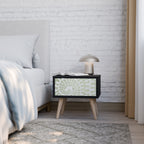 HELIX DANCE Mesa de Cabeceira em Acabamento Preto