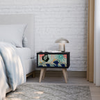 KANAGAWA BEAUTY Mesa de Cabeceira em Acabamento Preto