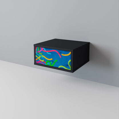 STREAMER TANGLE Mesa de Cabeceira com Gaveta