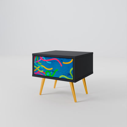 STREAMER TANGLE Mesa de Cabeceira com Gaveta