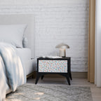 ENERGETIC SPOTS Mesa de Cabeceira em Acabamento Preto