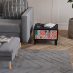 GOSSAMER ECHOES Mesa de Cabeceira em Acabamento Preto