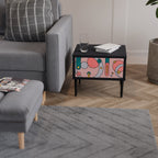 GOSSAMER ECHOES Mesa de Cabeceira em Acabamento Preto