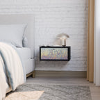 MOSAIC OF COLORS Mesa de Cabeceira em Acabamento Preto