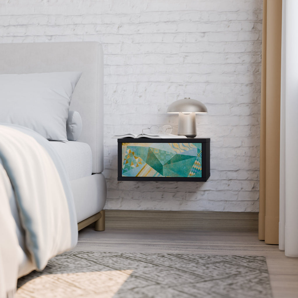 SPECTRUM SPLENDOR Mesa de Cabeceira em Acabamento Preto