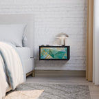 SPECTRUM SPLENDOR Mesa de Cabeceira em Acabamento Preto