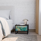 SPECTRUM SPLENDOR Mesa de Cabeceira em Acabamento Preto