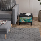 SPECTRUM SPLENDOR Mesa de Cabeceira em Acabamento Preto