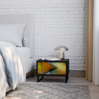 PIERCING SHARPNESS Mesa de Cabeceira em Acabamento Preto