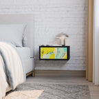 BODY LANGUAGE Nightstand in Black Finish