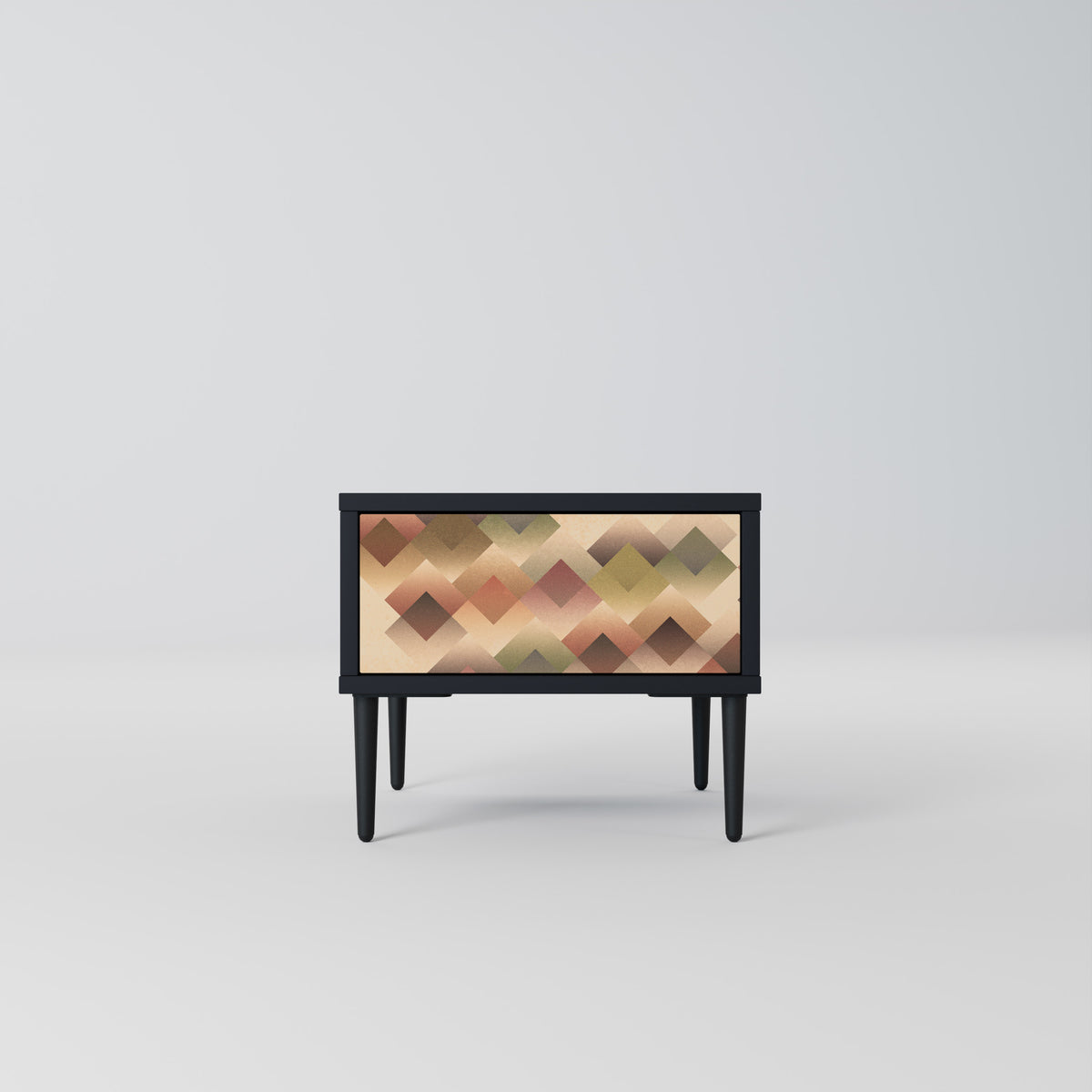 GEOMETRIC FUSION Mesa de Cabeceira com Gaveta