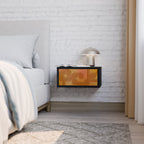 STRENGTHENING RELATION Nightstand in Black Finish