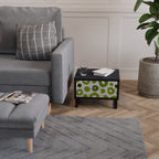 GREEN RHAPSODY Nightstand in Black Finish