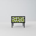 GREEN RHAPSODY Nightstand in Black Finish