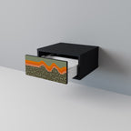 SIMPLE SOLUTIONS Mesa de Cabeceira em Acabamento Preto