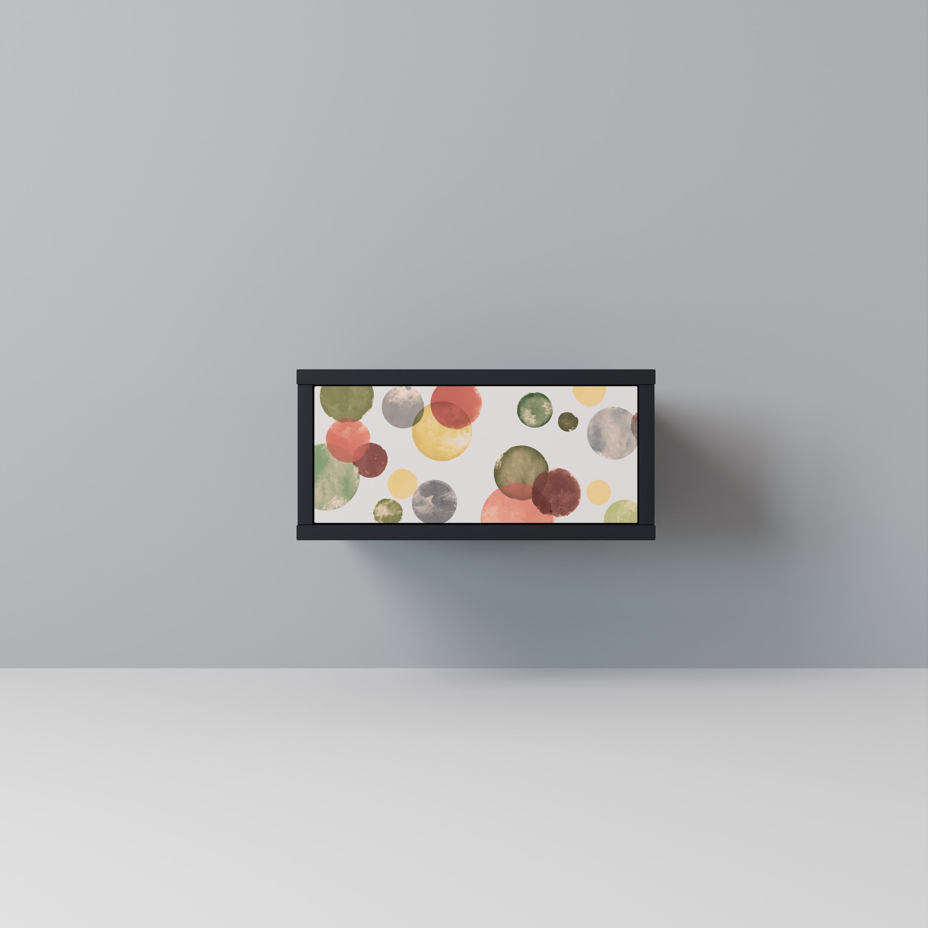 FLEETING HAPPINESS Mesa de Cabeceira em Acabamento Preto