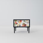 FLEETING HAPPINESS Nightstand in Black Finish