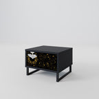 STELLAR CONSTELLATIONS Nightstand in Black Finish