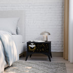 STELLAR CONSTELLATIONS Nightstand in Black Finish