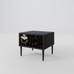 STELLAR CONSTELLATIONS Nightstand in Black Finish