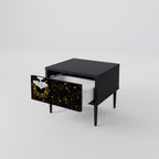 STELLAR CONSTELLATIONS Nightstand in Black Finish