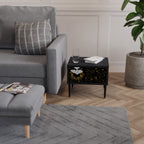 STELLAR CONSTELLATIONS Nightstand in Black Finish