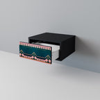 ROYAL COMPOSITION Nightstand in Black Finish