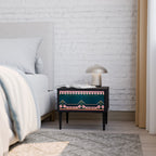 ROYAL COMPOSITION Nightstand in Black Finish