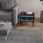 ROYAL COMPOSITION Nightstand in Black Finish