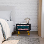 ROYAL COMPOSITION Nightstand in Black Finish