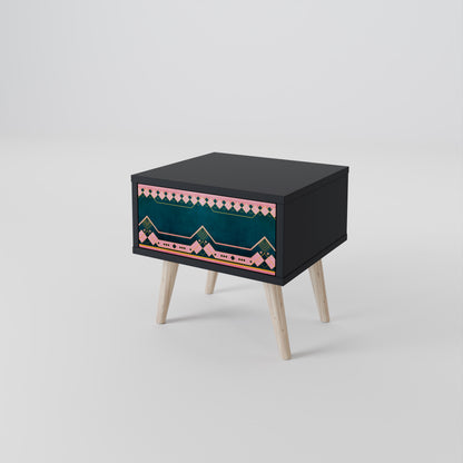 ROYAL COMPOSITION Mesa de Cabeceira com Gaveta