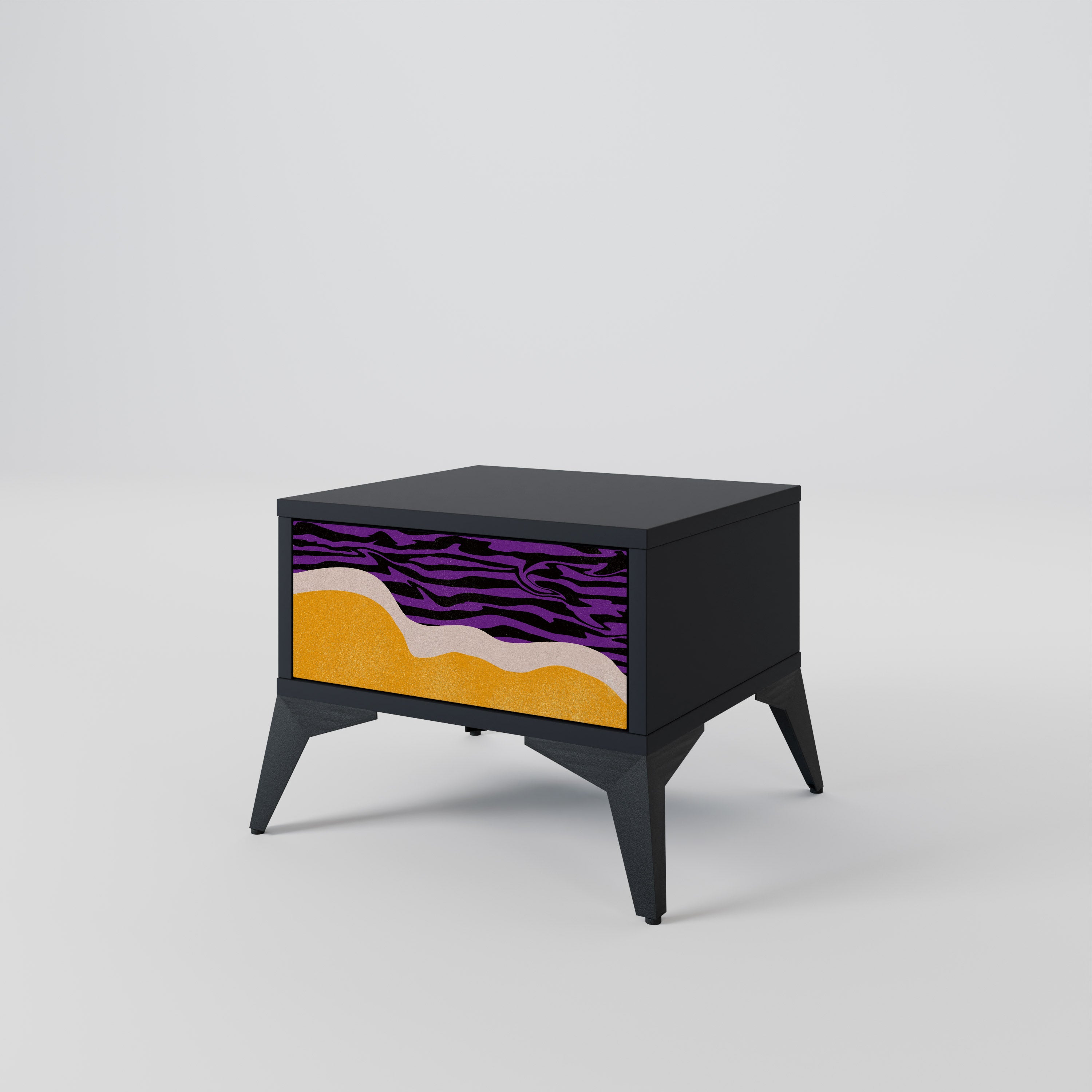 INDEPENDENT BORDER Mesa de Cabeceira com Gaveta