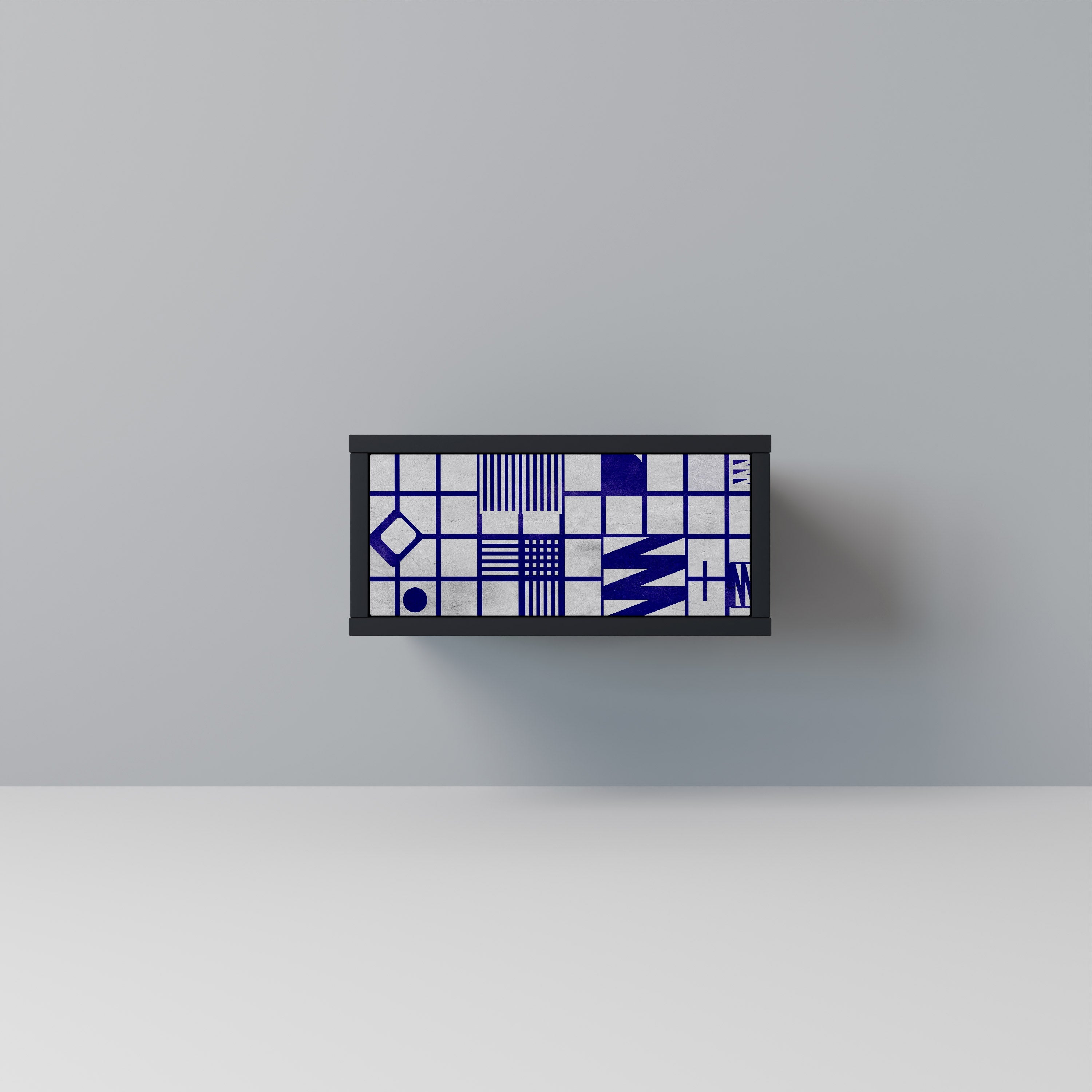 THE RIGHT PLACES Mesa de Cabeceira em Acabamento Preto