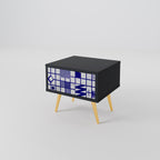 THE RIGHT PLACES Nightstand in Black Finish