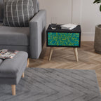 NOSTALGIC MEMORIES Mesa de Cabeceira em Acabamento Preto