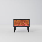 FLOATING THOUGHTS Mesa de Cabeceira em Acabamento Preto