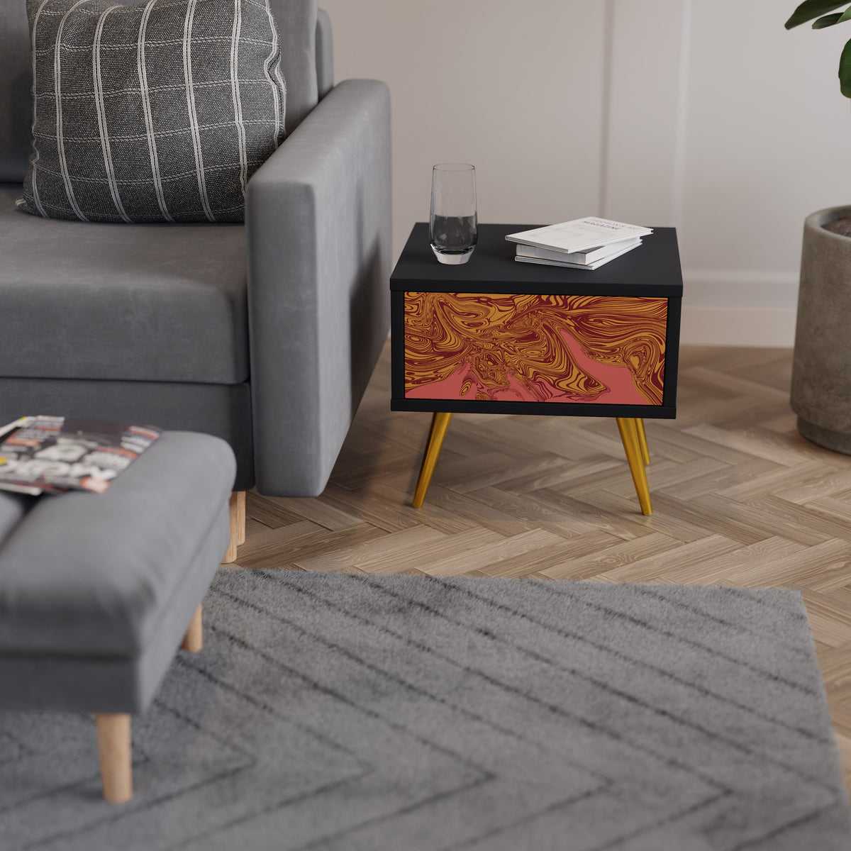 FLOATING THOUGHTS Nightstand