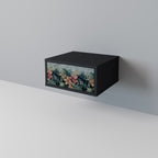 HEAVENLY BLOOM Mesa de Cabeceira em Acabamento Preto