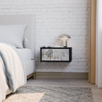 FADE IN THE TREES Nightstand in Black Finish