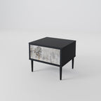 FADE IN THE TREES Nightstand in Black Finish