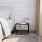 FADE IN THE TREES Nightstand in Black Finish