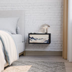 JAPANESE LANDSCAPE Mesa de Cabeceira em Acabamento Preto