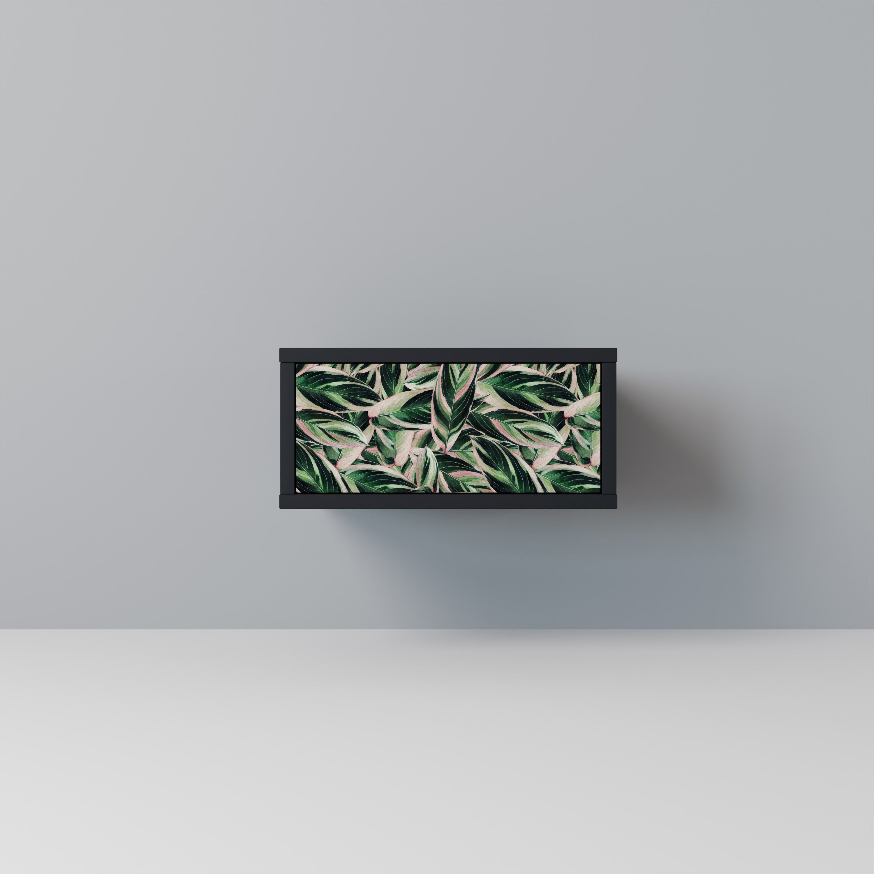 EERIE STROMANTHE Mesa de Cabeceira em Acabamento Preto