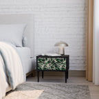 EERIE STROMANTHE Mesa de Cabeceira em Acabamento Preto