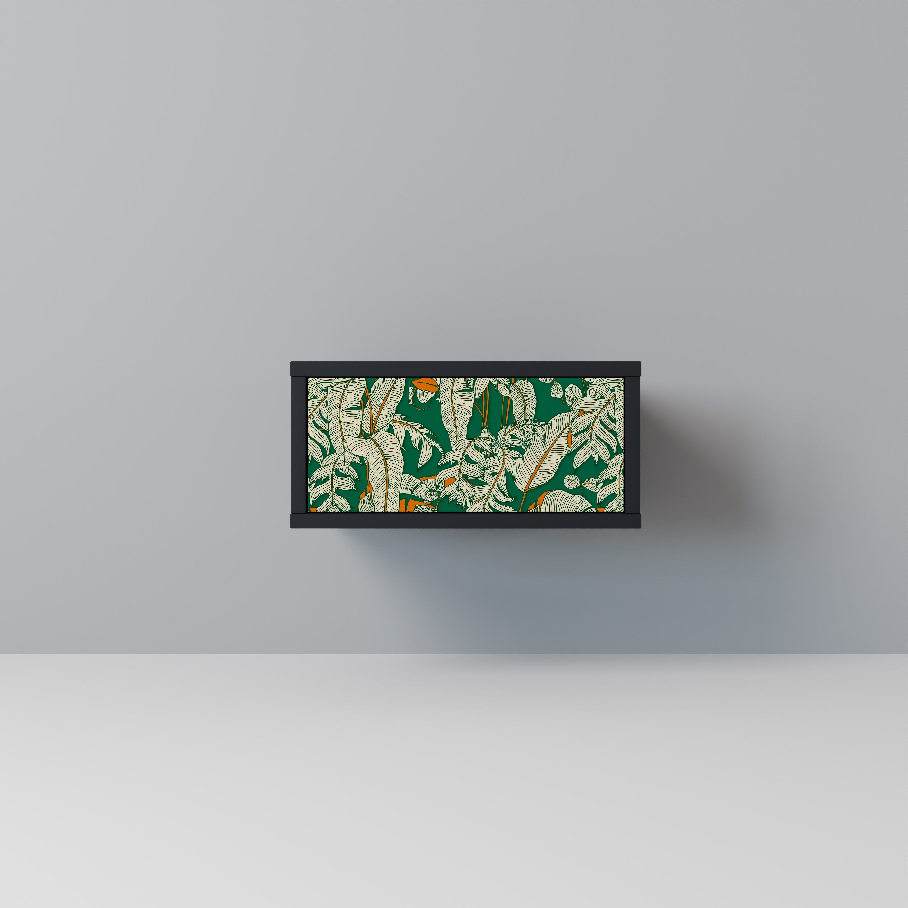 VERDANT PLEASURES Mesa de Cabeceira em Acabamento Preto