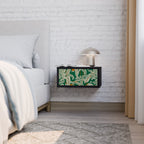 VERDANT PLEASURES Mesa de Cabeceira em Acabamento Preto