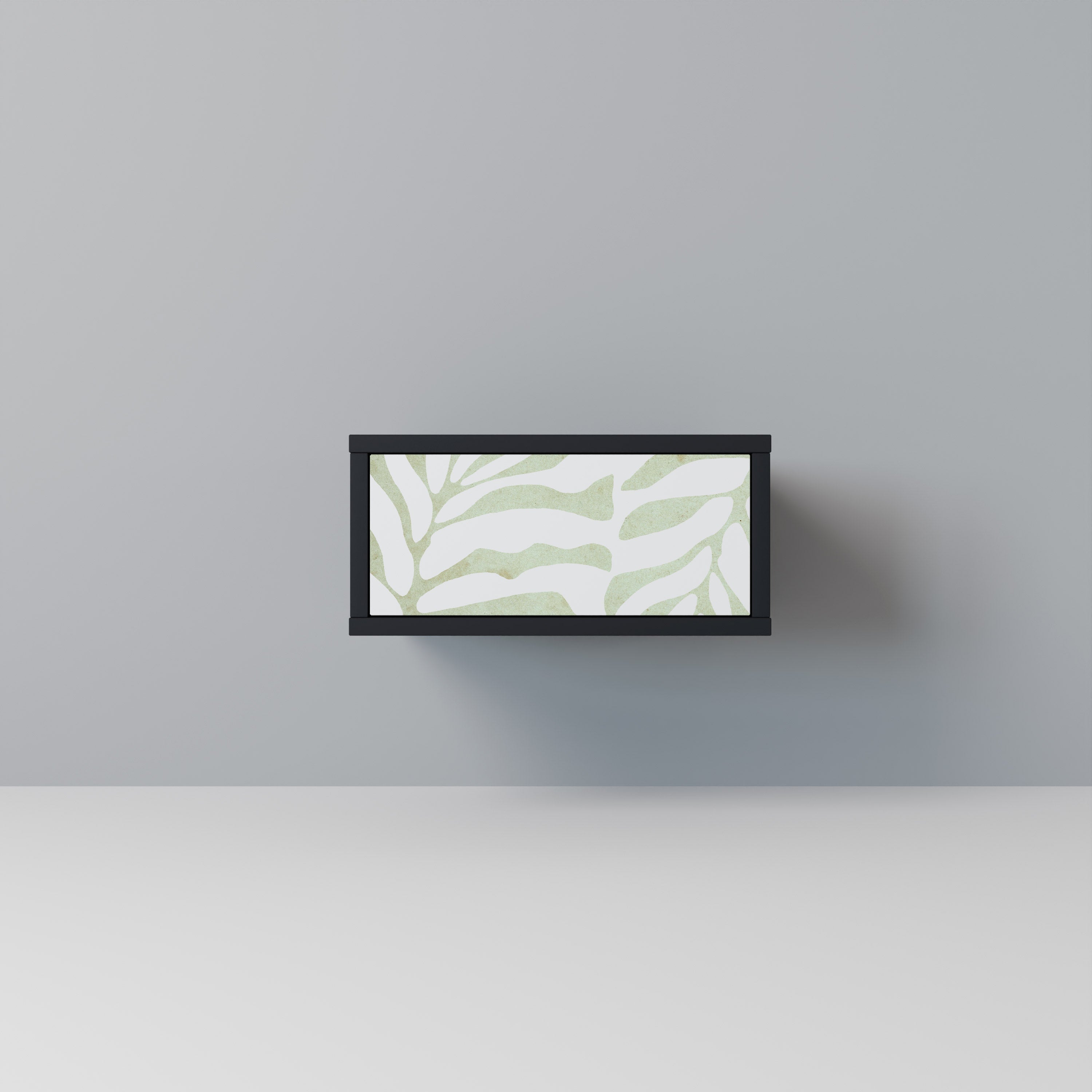 BOTANICAL SPARK Mesa de Cabeceira em Acabamento Preto