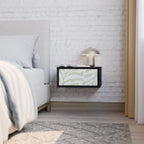 BOTANICAL SPARK Mesa de Cabeceira em Acabamento Preto