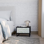 BOTANICAL SPARK Mesa de Cabeceira em Acabamento Preto