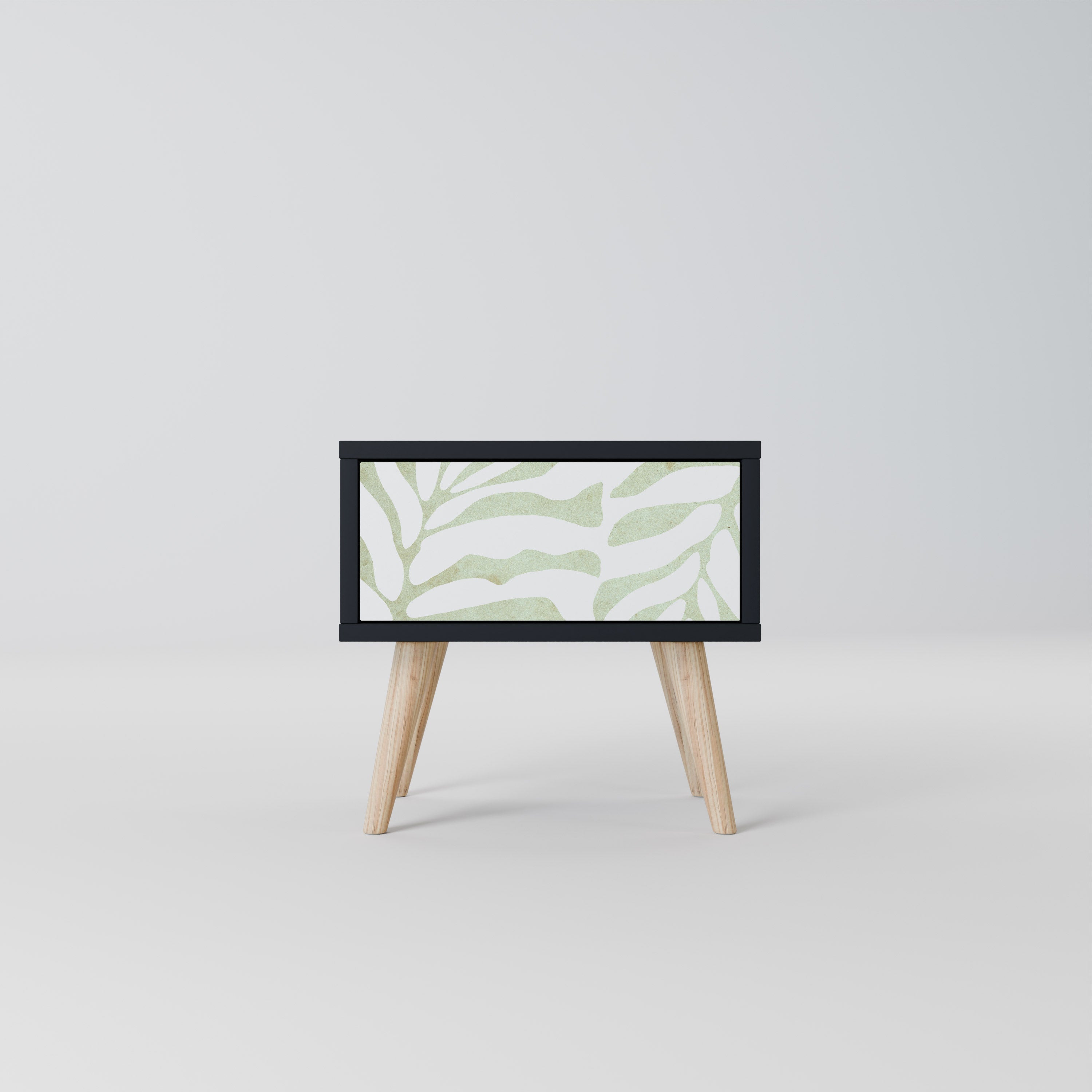 BOTANICAL SPARK Mesa de Cabeceira em Acabamento Preto